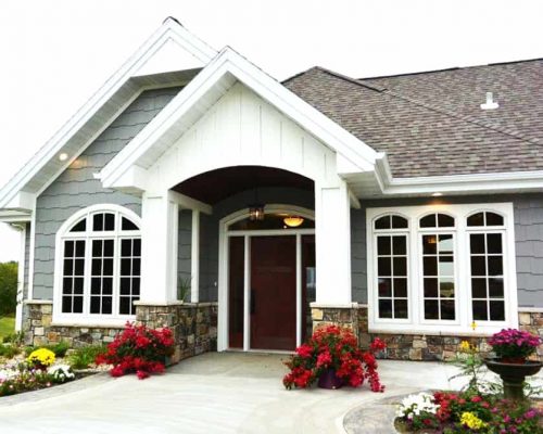 Briard Construction Bro Custom Built front door