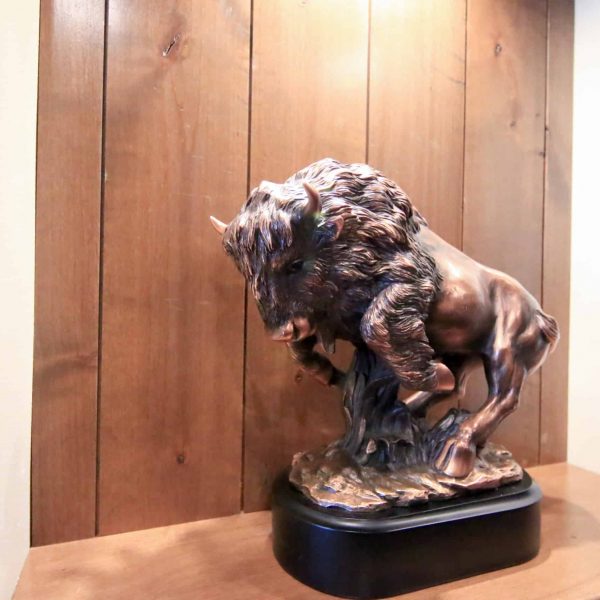 Wegner hallway buffalo wood background
