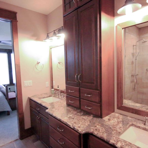 Wegner master bath vanity