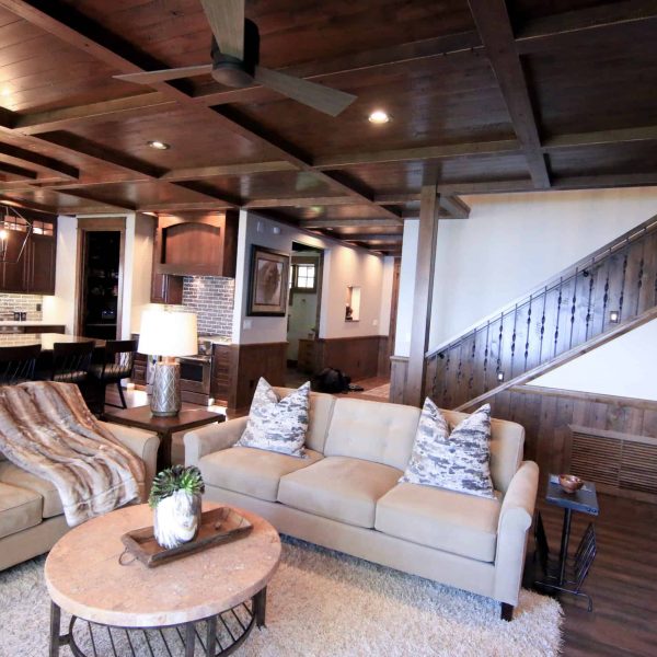 Wegner living room & kitchen