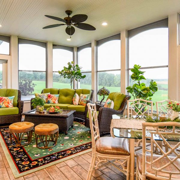 Bro Home Walkout Sunroom