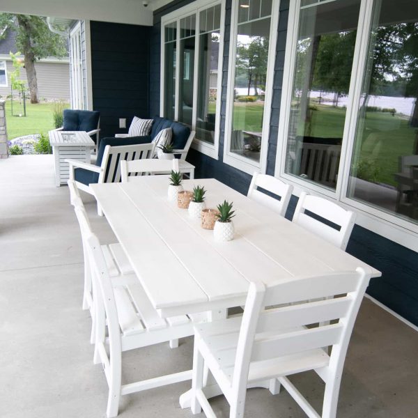 Harless Home on Pelican Point Outdoor Patio Dining Area