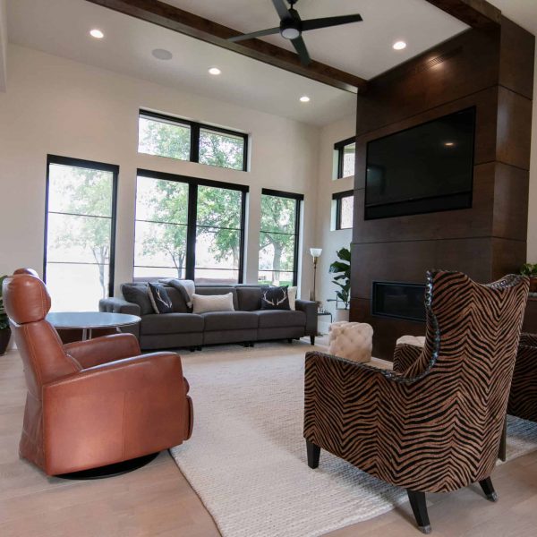 Newman Home on Lake Eunice, MN • Living Room