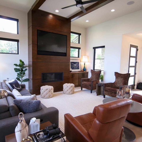 Newman Home on Lake Eunice, MN • Living Room