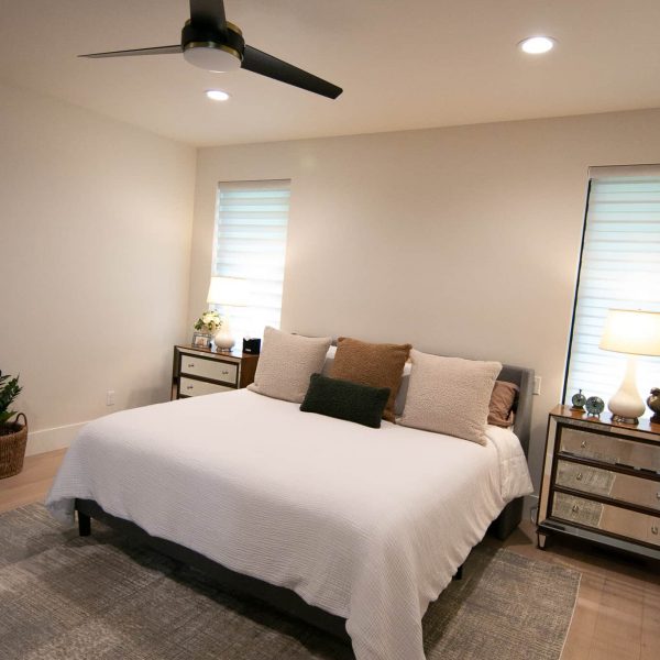 Newman Home on Lake Eunice, MN • master bedroom