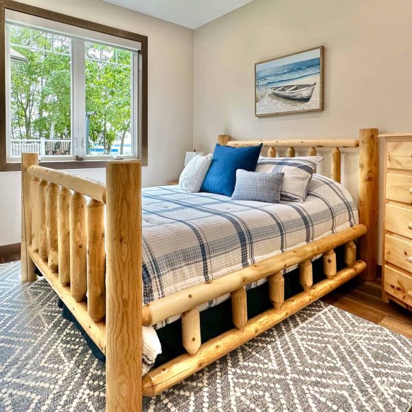 Bossert Home on Lake Lida • Guest Bedroom