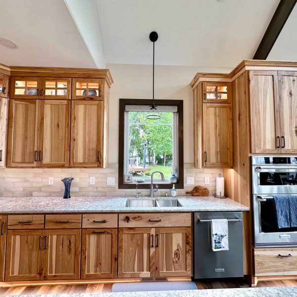 Bossert Home on Lake Lida • Kitchen cabinets and appliances