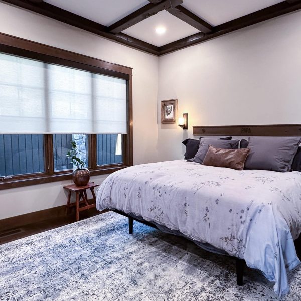 Spicer Home on Pelican Lake • Masculine Master Bedroom