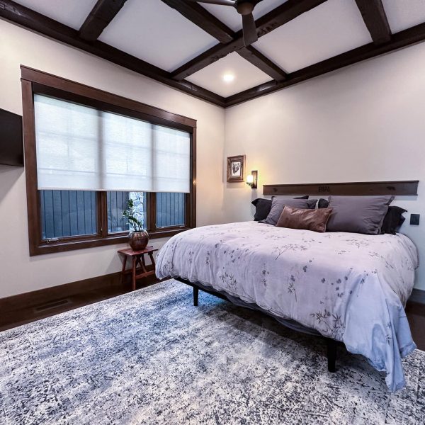 Spicer Home on Pelican Lake • Masculine Master Bedroom