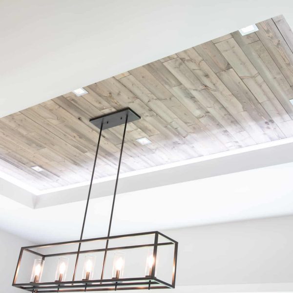 Dagenais Custom Built Home ∙ Dining Room & Chandelier
