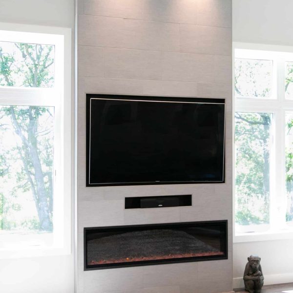 Dagenais Custom Built Home ∙ Fireplace