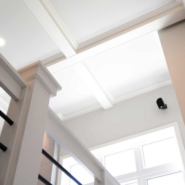 Dagenais Custom Built Home ∙ Ceiling + Custom Railing