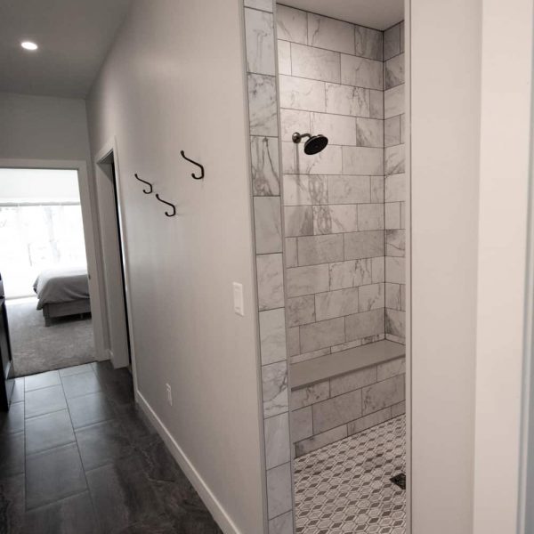 Dagenais Custom Built Home ∙ Master Shower