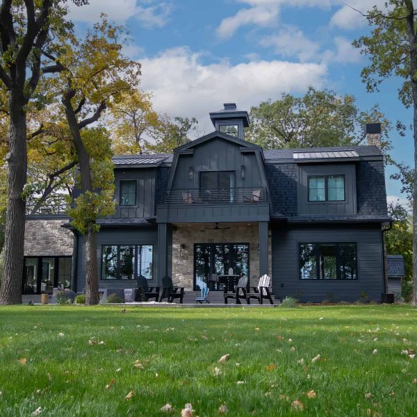 Zunich Home on Detroit Lake exterior lakeside