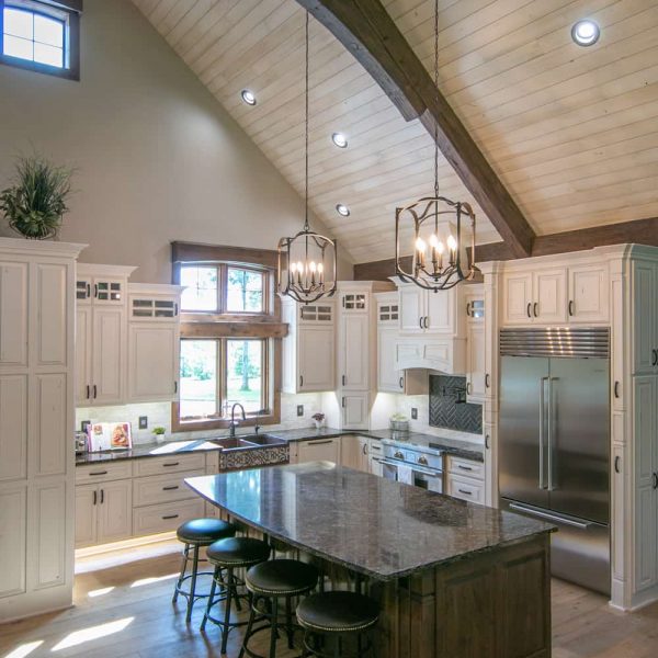 Briard Construction Model Home Kitchen Arches