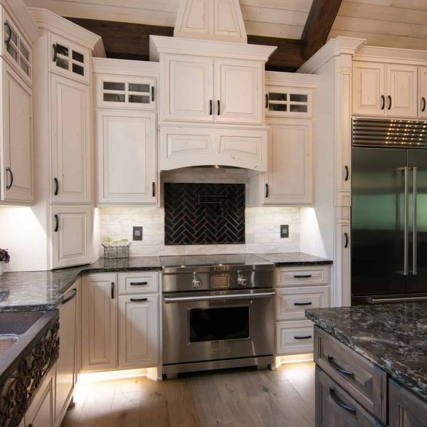 Briard Construction Model Home Kitchen Cooking Area