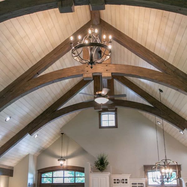 Briard Construction Model Home Kitchen Arches