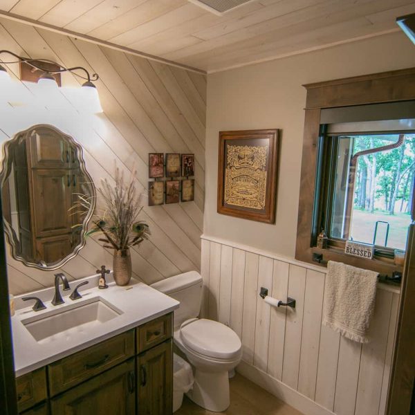 Briard Construction Model Home Bathroom