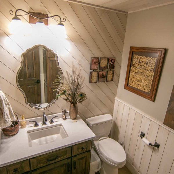 Briard Construction Model Home Half Bathroom