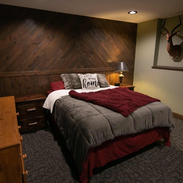 Briard Construction Model Home Guest Bedroom