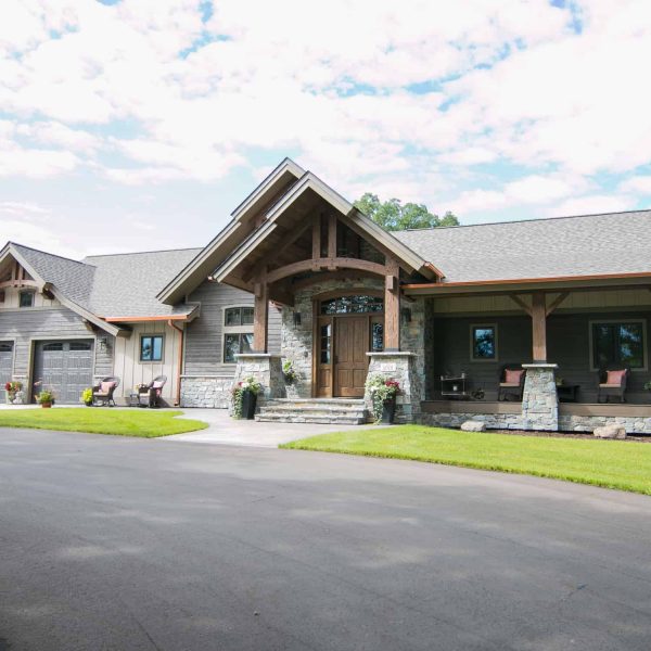 Briard Construction Model Home North Angle