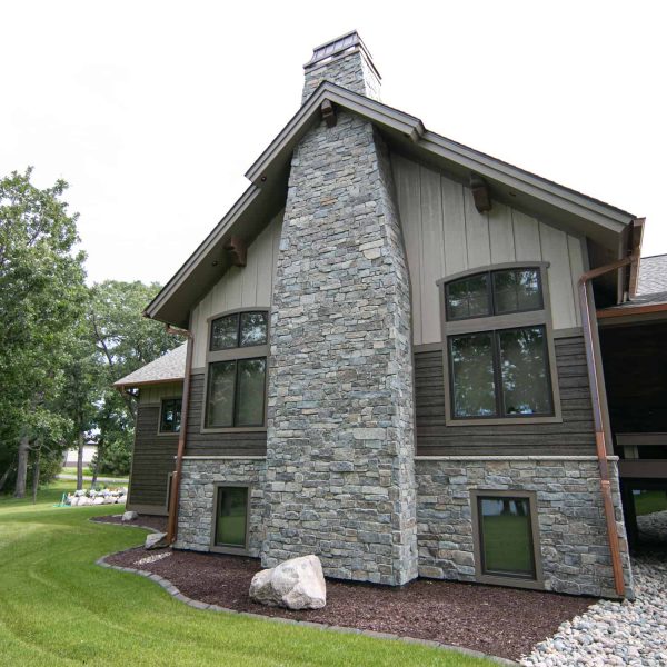 Briard Construction Model Home Exterior Great Room