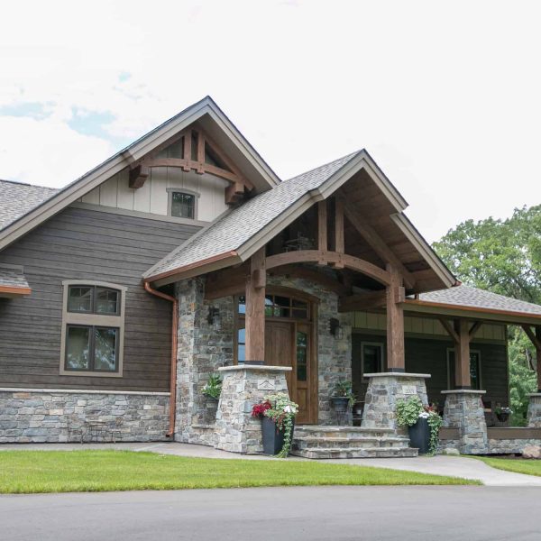 Briard Construction Model Home Exterior South Angle