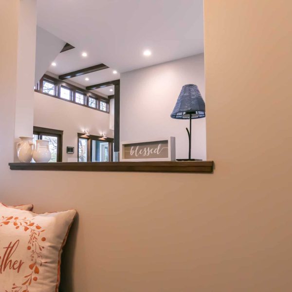 Johnson Home Foyer Cut-Out View Window