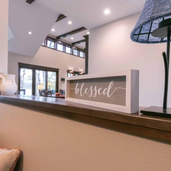 Johnson Home Foyer Cut-Out Window Ledge