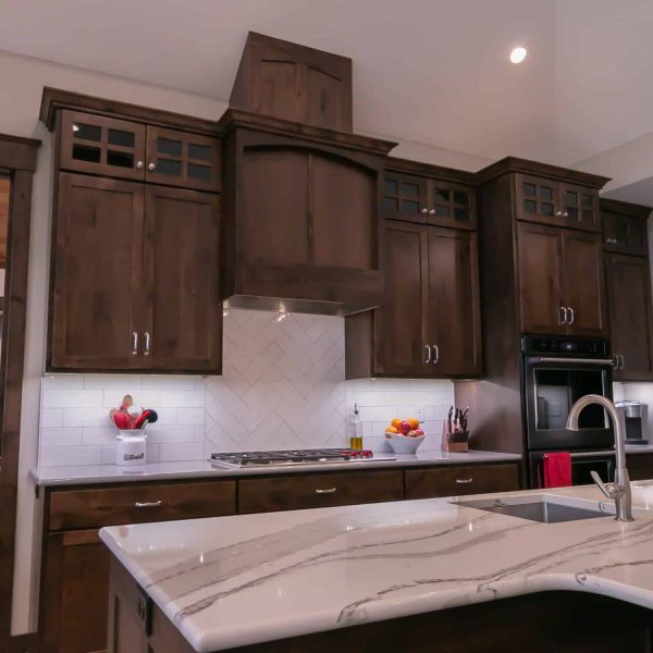 Johnson Home Kitchen Island and Cooking Area