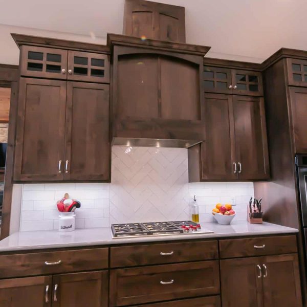 Johnson Home Cooktop Area & Tile Backsplash